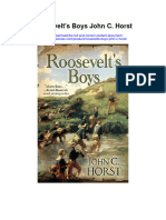 Roosevelts Boys John C Horst All Chapter