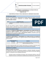ESPECIFICACIONES TÉCNICAS PAC-265-1