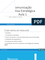 Aula - 1 - Comunicao - Criativa - Estrategica