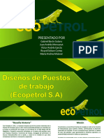Diseños de Puestos de trabajo - Ecopetrol S.A