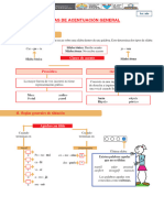 Reglas Generales de Acentuación para Primer Grado de Secundaria