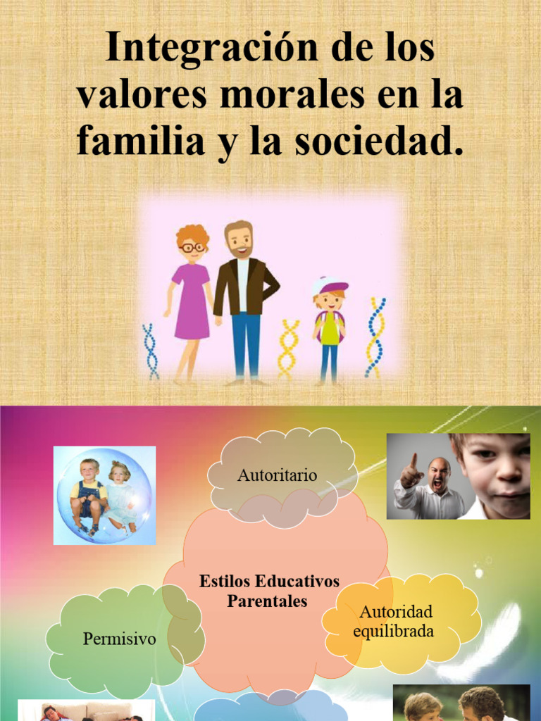 Integración de Los Valores Morales en La Familia | PDF | Agresión ...