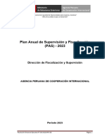 Plan Anual de Supervisión - 2023