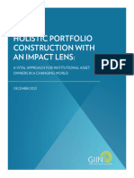 Holistic Portfolio Construction With An Impact Lens