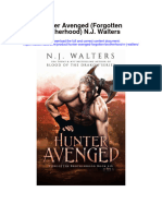 Hunter Avenged Forgotten Brotherhood N J Walters Full Chapter