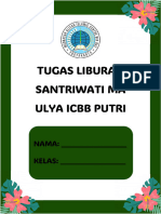 Buku Kontrol Santriwati MA ULYA ICBB - Fix A5