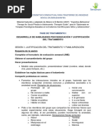 Protocolo de TCC Grupal para El Trastorno de Ansiedad Social en Adolescentes