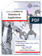 Lecture-01 & 02 Introduction to Robotics