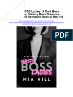 Nasty Boss Ladies A Dark Boss Romance Steamy Boss Romance Boss Dark Romance Book 2 Mia Hill Full Chapter