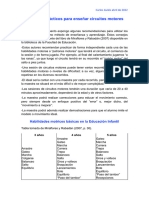 Consejos para Circuitos Motores en Infantil