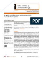 An Update On The Diagnosis of Gastroenteropancreatic Neuroendocrine Neoplasms