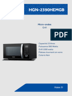 HGN-2390HEMGB: Micro-Ondes Grill