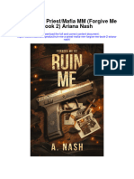 Ruin Me A Priest Mafia MM Forgive Me Book 2 Ariana Nash All Chapter