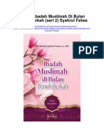 E Book Ibadah Muslimah Di Bulan Penuh Berkah Seri 2 Syahrul Fatwa Full Chapter