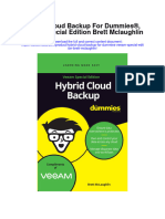 Download Hybrid Cloud Backup For Dummies Veeam Special Edition Brett Mclaughlin full chapter