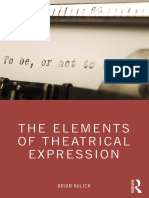 The Elements of Theatrical Representation
