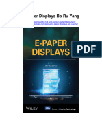 Download E Paper Displays Bo Ru Yang full chapter