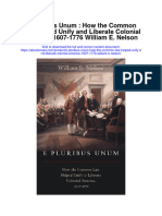 Download E Pluribus Unum How The Common Law Helped Unify And Liberate Colonial America 1607 1776 William E Nelson full chapter