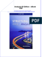 book pdf Structural Analysis Si Edition Pdf full chapter