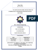 The Impact of Associate Polymer & Electrolyte