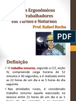 Aula 12 Trabalhos Turnos Noturnos