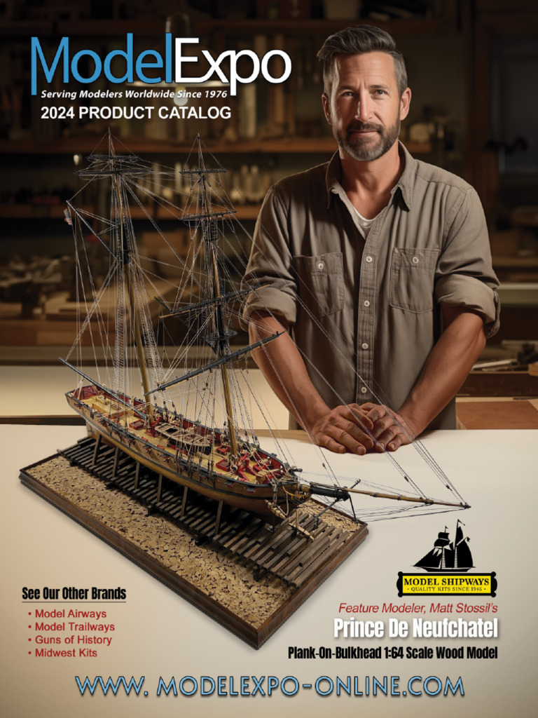 2024 Model Expo Catalog Extended Download Free PDF Ships Water
