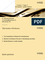 Lecture 7 Topic 4 Credit Market Failures - Bbslides