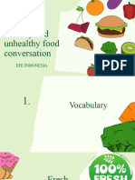Sd-Healthy Unhealthy Food Conversation