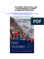 Free Traders Elites Democracy and The Rise of Globalization in North America Malcolm Fairbrother Full Chapter