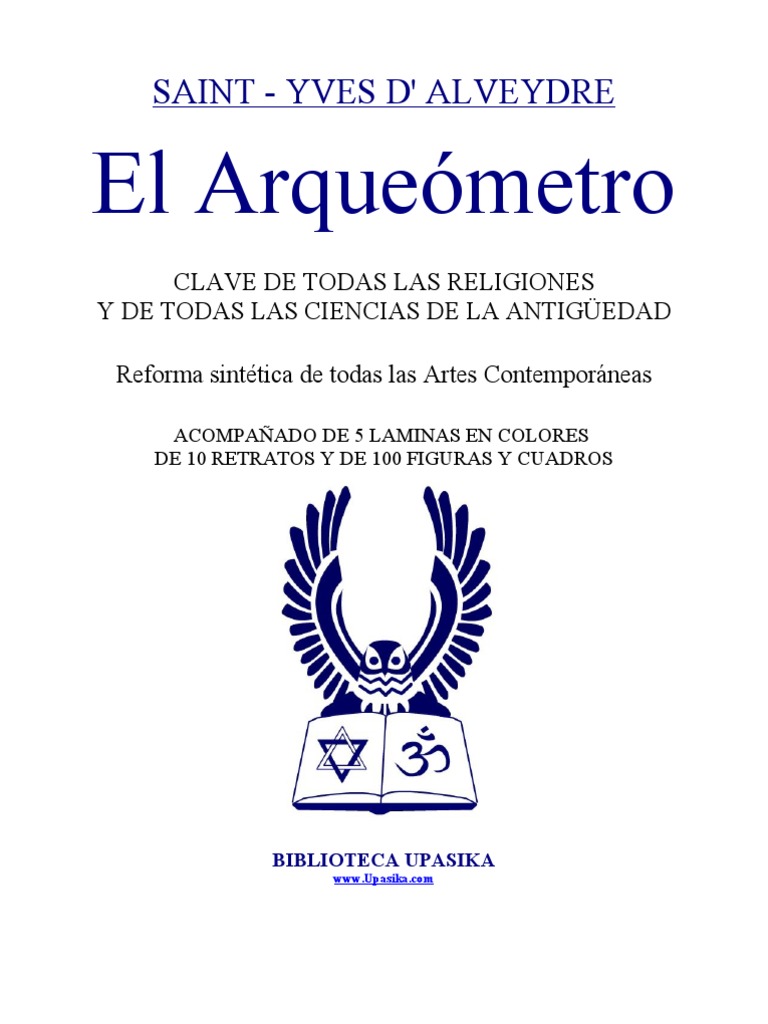 Saint Yves DAlveydre - Arqueometro 1 | PDF | Pitágoras | Alma