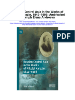 Download Russian Central Asia In The Works Of Nikolai Karazin 1842 1908 Ambivalent Triumph Elena Andreeva all chapter