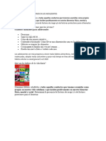 2do Año Habitos Cotidianos en Los Adolesentes