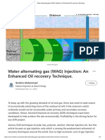 Water Alternating Gas (WAG) Injection - An Enhanced Oil Recovery Technique