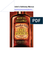Easy Pickins Galloway Marcus Full Chapter