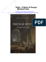 Download French Suite A Book Of Essays Michael Fried full chapter