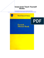 Download French Phrase Book Teach Yourself Books full chapter