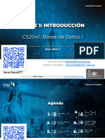 Clase I - Introducción A Base de Datos y DBMS