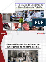 Generalidades de los servicios de Emergencia de Medicina Interna, Gineco Obstetricia y Pediatría, PSIRI,Q2