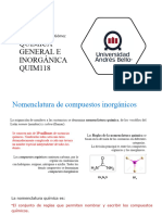 Unidad 1 - Nomenclatura Inorgánica