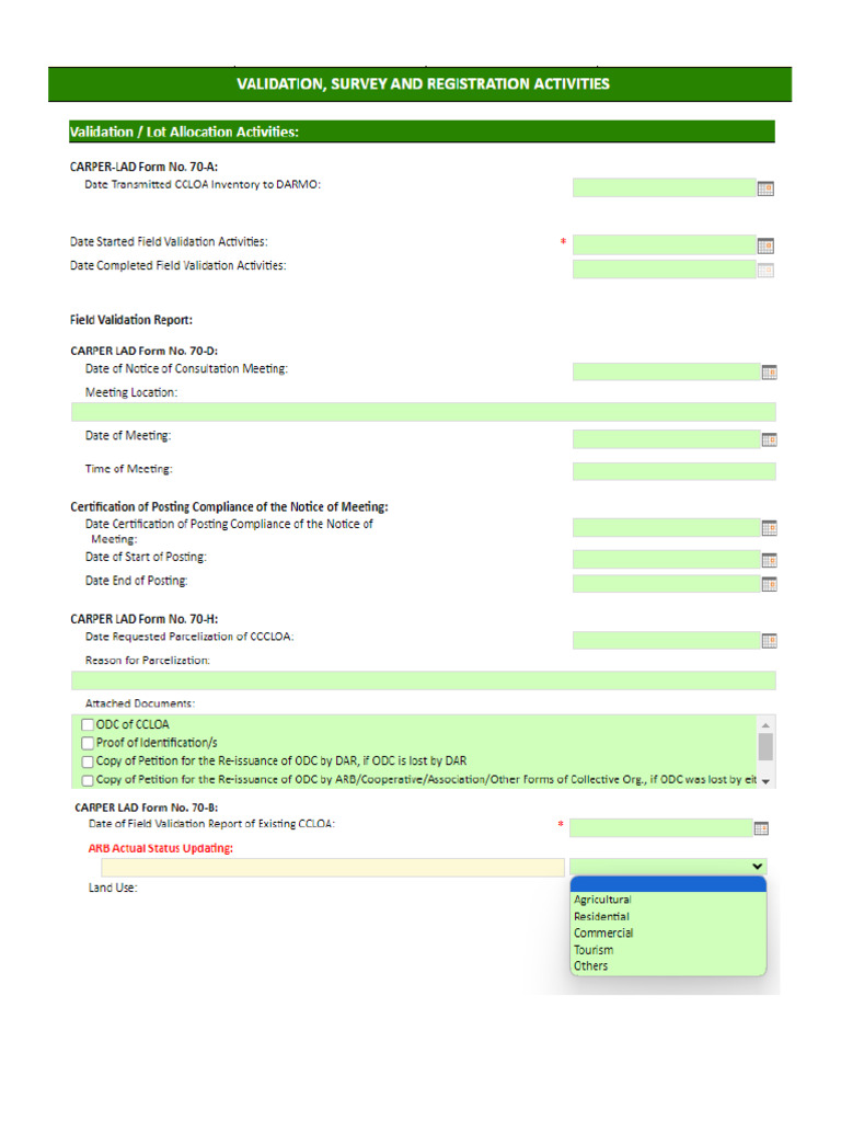 PMT Form | PDF