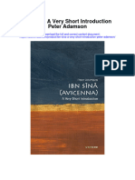 Download Ibn Sina A Very Short Introduction Peter Adamson full chapter