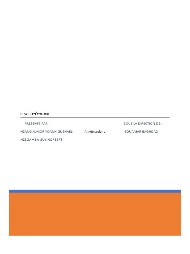 Impact environnemental du génie civil | PDF | Environnement naturel ...