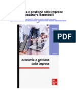 Download Economia E Gestione Delle Imprese Alessandro Baroncelli full chapter