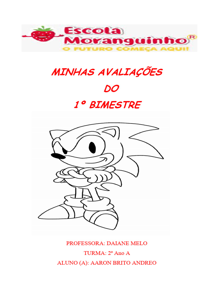 Minhas Avaliações Capa 1º Bimestre 2023 | PDF | Ciências Sociais