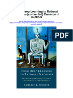 From Deep Learning To Rational Machines Converted Cameron J Buckner Full Chapter