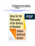Ideas For The Philosophy of The History of Mankind 1St Edition Johann Gottfried Herder Full Chapter