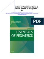 Nelson Essentials of Pediatrics Karen J Marcdante MD Robert M Kliegman MD Full Chapter