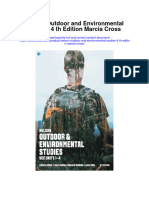Nelson Outdoor and Environmental Studies 4 TH Edition Marcia Cross Full Chapter
