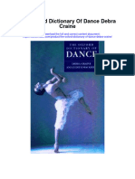 Download The Oxford Dictionary Of Dance Debra Craine full chapter