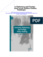 Economic Diplomacy and Foreign Policy Making 1St Ed Edition Charles Chatterjee Full Chapter